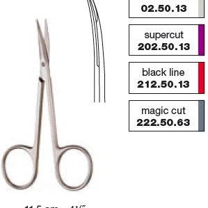 SAKS STEVENS supercut butt bøyd 11,5cm - Medicon