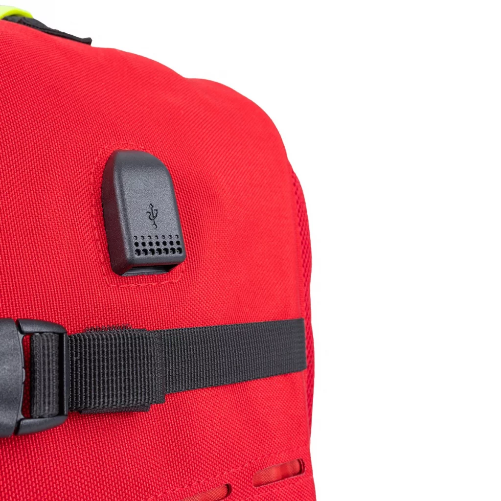 Akuttsekk Paramed EVO (32x52x28cm/46L/3,5kg) Farge: rød