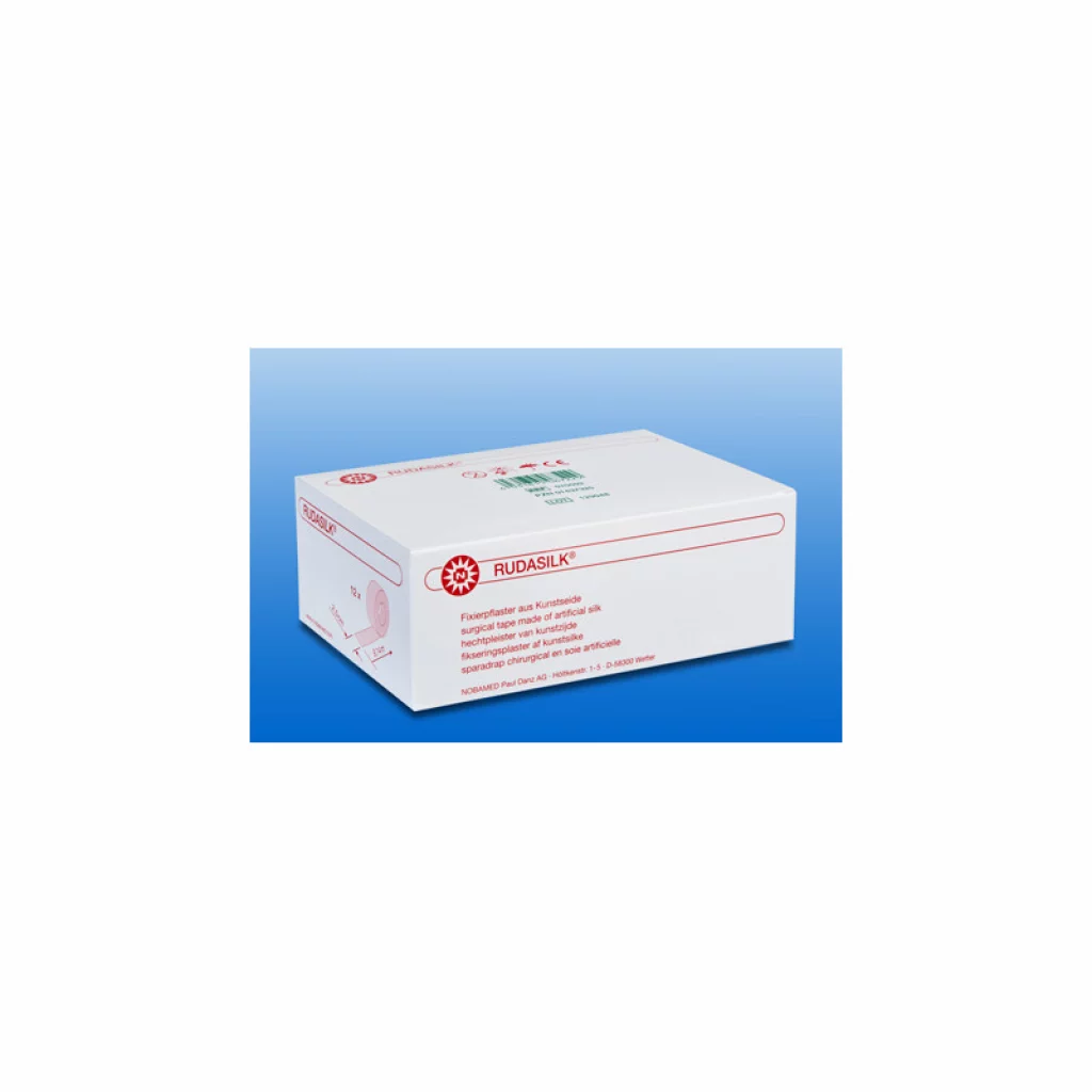 Silkeplaster Rudasilk 2 1/2 cm x 9,2 m.