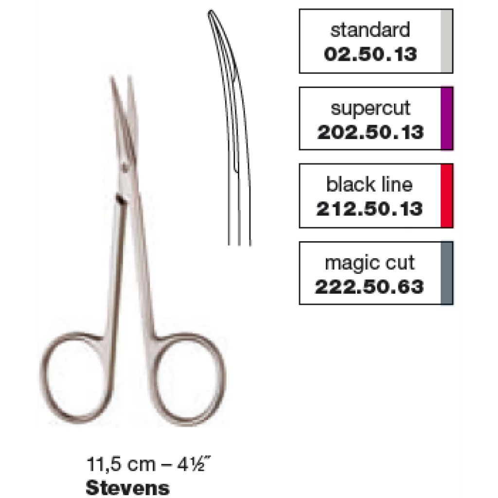 SAKS STEVENS supercut butt bøyd 11,5cm - Medicon